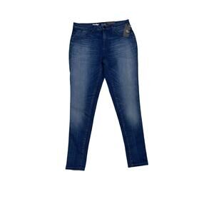 Mossimo Curvy Jegging Crop Jeans Womens 6 28R Power Stretch NEW